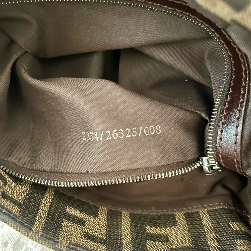 Fendi Mama Forever Bag Zucca Canvas EUC - Picture 10 of 13
